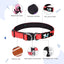 adjustable reflective nylon dog collar with neoprene padding3