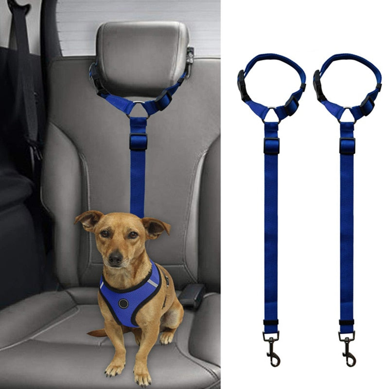 car seat belt safety adjustable harness leash, travel clip strap for dog & cat10