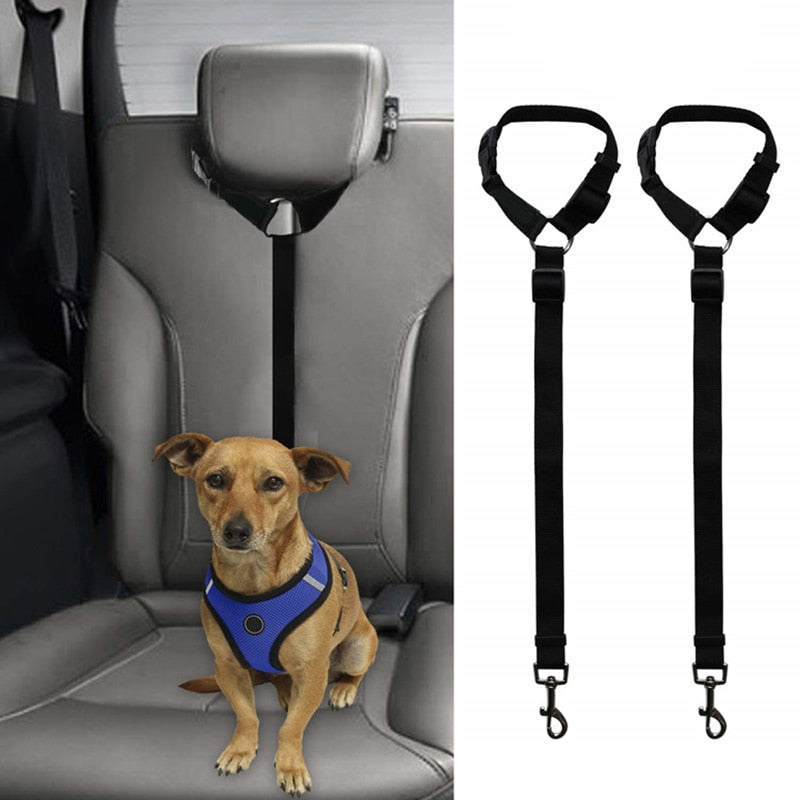 car seat belt safety adjustable harness leash, travel clip strap for dog & cat17