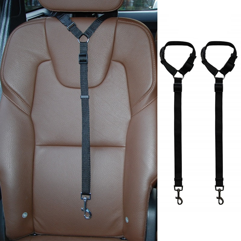 car seat belt safety adjustable harness leash, travel clip strap for dog & cat18