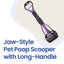 jaw-style pet poop scooper with long-handle dog sanitary waste pickup10