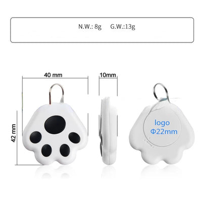 Portable Mini Cat Dog Pet Tracking Locator Bluetooth 5.0 Hidden GPS Anti-lost Tracking Device For Pet Mobile Key Finder Tools