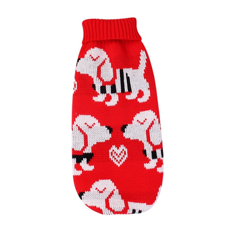 Christmas Sweater Warm Pets Clothes