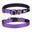 adjustable reflective nylon dog collar with neoprene padding16